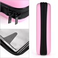 thumbnail image 4 of CD Case, 192 Capacity EVA DVD Case Pink Portable Zipper Holder Disc Storage Organizer Wallet, 4 of 6