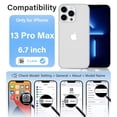 thumbnail image 2 of Funda Vakoo para iPhone 13 Pro Max Transparente Antamarilleo, 2 of 7