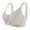 Khaki, variant on Wireless T-Shirt Bras for Women Push Up Comfy Underwear for Daily Seamless Solid Color Support Bras with Removable Pads, 36A, Orange