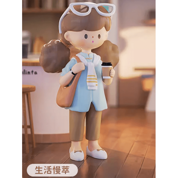 FINDING UNICORN MOLINTA SPRING CITY WANDERING SERIES Blind Box Toys Kawaii Anime Action Figure Caixa Caja Surprise Mystery Box