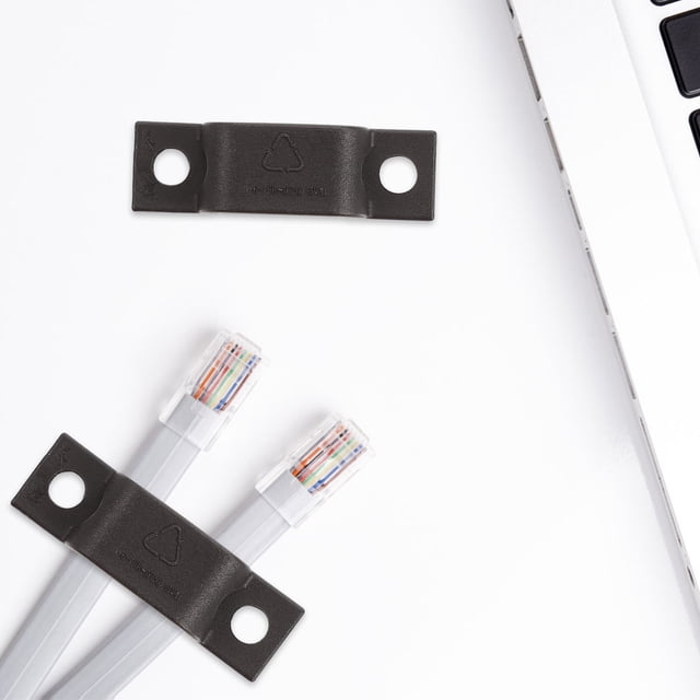 TABLETREANDS 20Ud Abrazaderas Para Cables De Nylon Negro Para Sujetar Y Cables En
