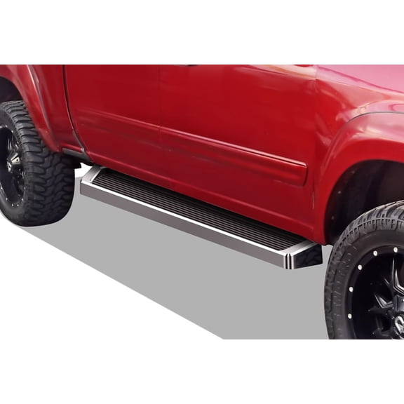 2004-2006 Toyota Tundra Double Cab 2001-2007 Toyota Sequoia Polish Finish 6 Inch iRunning Board Door to Door Side Bar Side Step Running Board