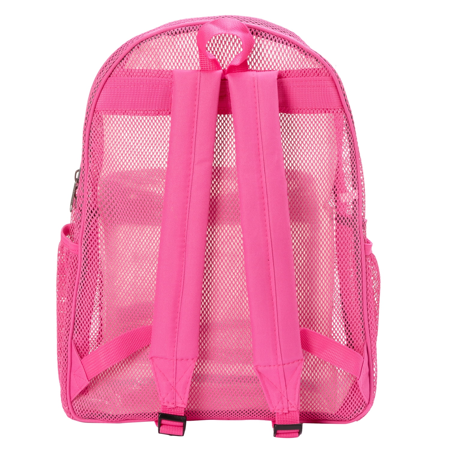 K-Cliffs Unisex Heavy Duty Classic Gym Student Mesh See Through Netting Backpack-Teen-Adult