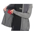 thumbnail image 5 of Little Donkey Andy Women's Lightweight Thermal Running Jacket Hybrid Quilted Full Zip Golf Jacket with Hood Gray Heather XS, 5 of 7