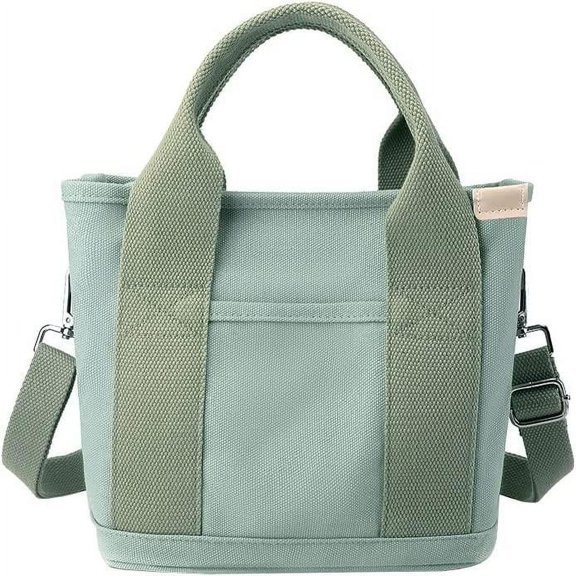 Small Tote Bag with Zipper Tote Bag for Women Canvas Crossbody Bag Shoulder Bag Satchel Hobo Bag Messenger Bag 2023