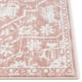 thumbnail image 5 of Well Woven Della Blush Vintage Medallion Pattern 3x10 (2'7" x 9'10") Runner Rug, 5 of 6