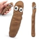 thumbnail image 1 of 2-pack - Stress Ball / Squeeze Ball - Poop - Stretchy brown - Stress Relief Toy, 1 of 4