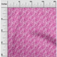 thumbnail image 2 of oneOone Cotton Cambric Fuschia Pink Fabric Text Sewing Material Print Fabric By The Yard 56 Inch Wide, 2 of 5