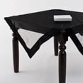 thumbnail image 2 of Saro Sheer Trimmed Table Topper, 2 of 3