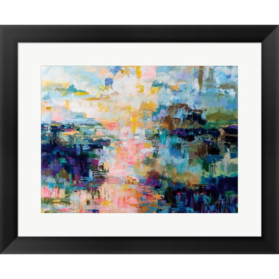 Great Art Now Joy of My Life by Jeanette Vertentes, Framed Wall Art, 29.25W x 24H