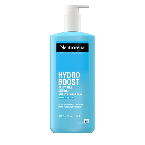 Neutrogena Hydro Boost Body Gel Cream with Hyaluronic Acid, 16 oz