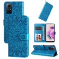 thumbnail image 2 of Funda tipo cartera GANGXUN para Xiaomi Redmi Note 12s 4G , diseño girasol, cuero PU, soporte, cierre magnético, tarjetero, 2 of 5