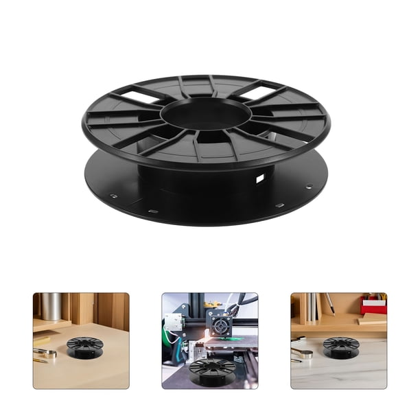 BESTYASH 4Ud Soporte Multifuncional Para Filamento Y Cable Extensión Optimiza Espacio Para Impresora 3D Negro