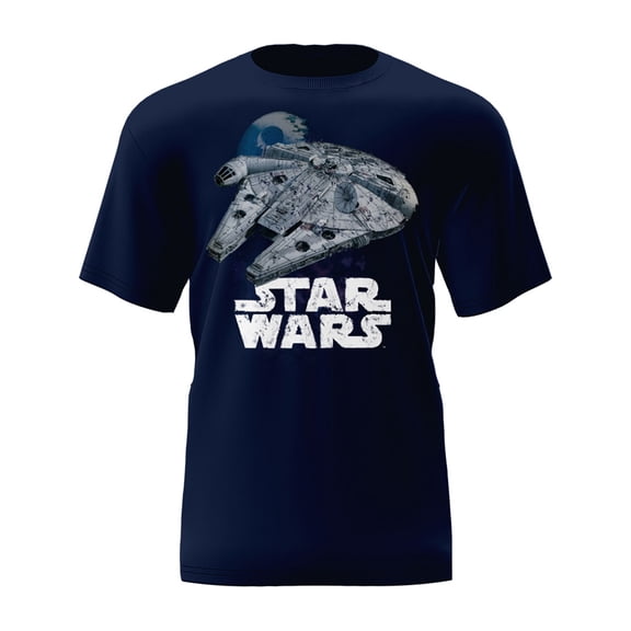 Star Wars Millennium Falcon Adult Unisex Tee Shirt, XS-XXL