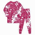 thumbnail image 4 of NOLDARES Kids Pajamas For Boys Skeleton Glow-in-The-Dark Cotton Toddler Halloween Outfit Boys and girls(Hot Pink,7Y), 4 of 8