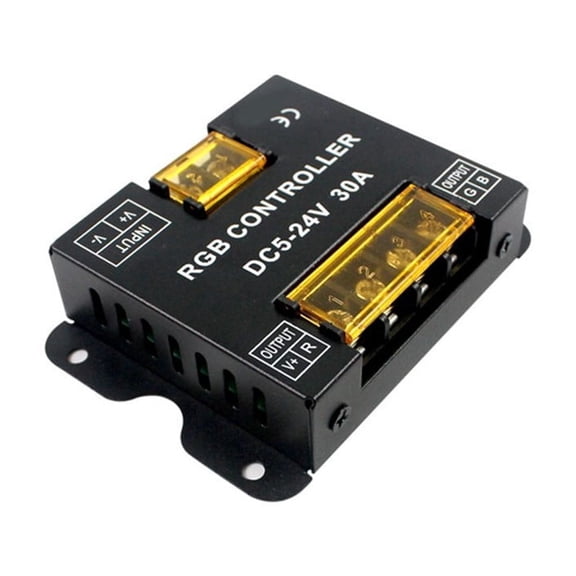 Beisidaer Led Controller, Dc 5V-24V Light Strips,Touch Panel Dimmer Controller(Rgb)