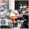 thumbnail image 3 of APPLAYERR HVAC Charging Hose, Ball Valve Kit, 3pcs, 1/4” SAE, R134A R410A, Refrigerant Loss Minimization Tool, 3 of 9
