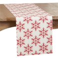 thumbnail image 1 of SARO 7553.R1472B Chemin de Table avec Design Flocon de Neige, 1 of 1