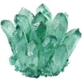 thumbnail image 2 of Natural Crystal Cluster Green Ghost Crystal Ornament Irregular Crystal Cluster Decorative Natural Crystal Cluster Green Crystal Decoration for Home Wedding Aquarium, 2 of 9