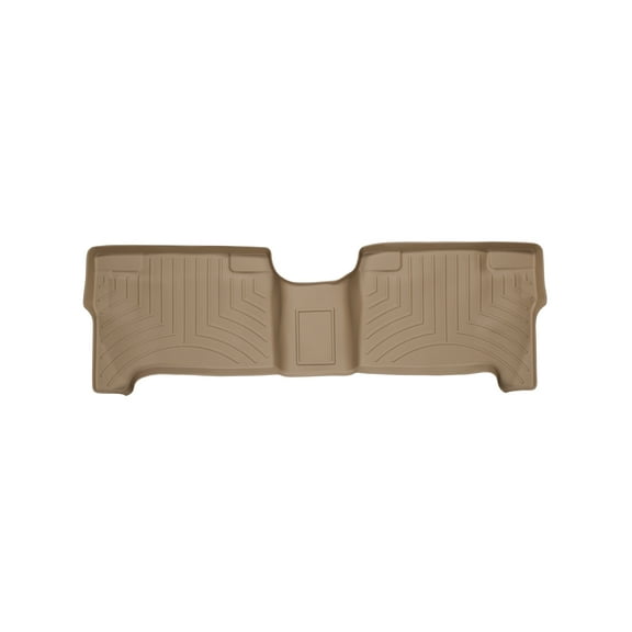 WeatherTech Custom Fit FloorLiners compatible with 2004-2006 Toyota Tundra - 2nd Row, Tan
