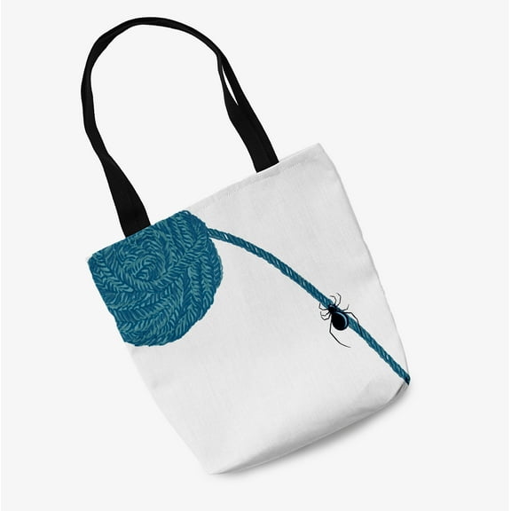 Trick or Treat Eensy Weensy Spider Halloween Tote Bag