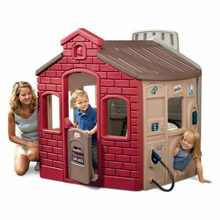 Little Tikes Town Playhouse, Features Market, Gas Station, and Sports (Best Toddler Indoor Playhouse)