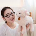 thumbnail image 4 of Adorable Sheep Stuffed Animals Lamb Lush Toy Cute&Super Soft Home Decor Bedroom Small Gift for Kids, 4 of 6