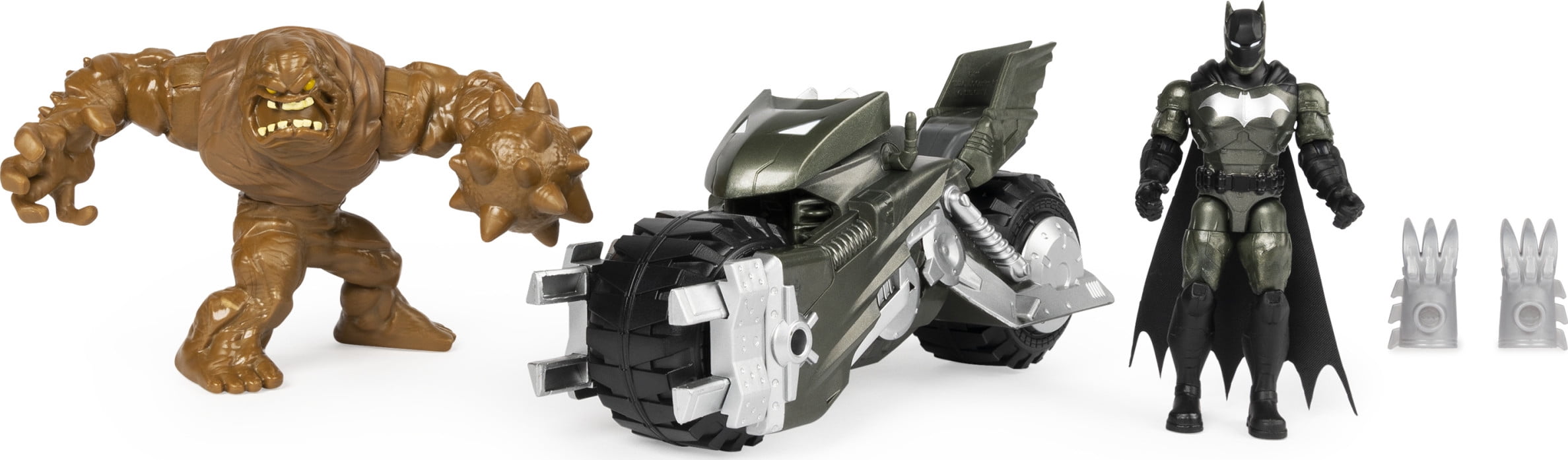 Spin Master 1st Edition DC Comics Batman VS Clayface With Batcycle for sale online 