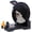 Black + Aluminium, variant on 15-Amp 14 Inch Metal Cutting Chop Saw with Carbide-Tipped Blade for Multi-Material Cut-Off, Cold Cut No Spark, Aluminum Base, Black