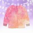 thumbnail image 6 of Toddler Baby Girls Winter Clothing Sets 2T 3T 4T 5T 6T 7T 8T Girl Clothes Long Sleeve Toddler Girls Clothes Tie-Dye Hoodie and Girls Leggings 2 Piece Fall Outfits Hot Pink Size 2-3 Years, 6 of 9