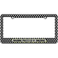 thumbnail image 1 of Protected By Unicorns License Plate Tag Frame, Multiple Colors, 1 of 1