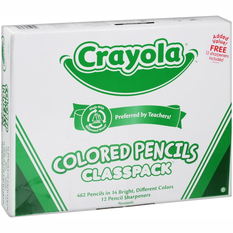 Crayola Bulk Pack Colored Pencils Classpack - 462 count