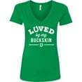 thumbnail image 3 of Inktastic Buckskin Horse Lover Idea Women's V-Neck T-Shirt, 3 of 5