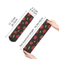 thumbnail image 5 of Bingfone Tomatoes1 Design Patterned Men'S Women'S Casual Cotton Socks, 5 of 9
