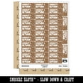 thumbnail image 2 of Correct and Return School Teacher Sticker Set - Brown - Gloss Finish - 1.5" Small, 2 of 7