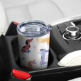 thumbnail image 5 of 20 Oz Dachshund Sport Coffee Tumbler Double Wall Insulated Stainless Steel Water Bottle | Metal Reusable Thermoses Flask with Cup Cap | Leak & Sweat Proof with Anti-Dust Lid, 5 of 7