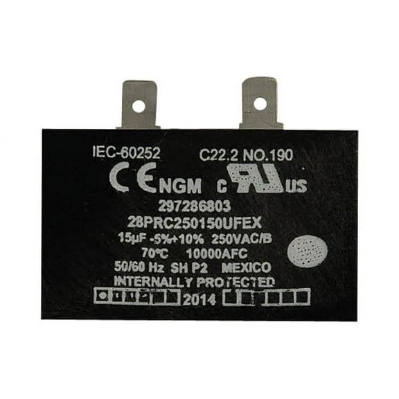 Frigidaire APL297286803 Refrigerator Run Capacitor
