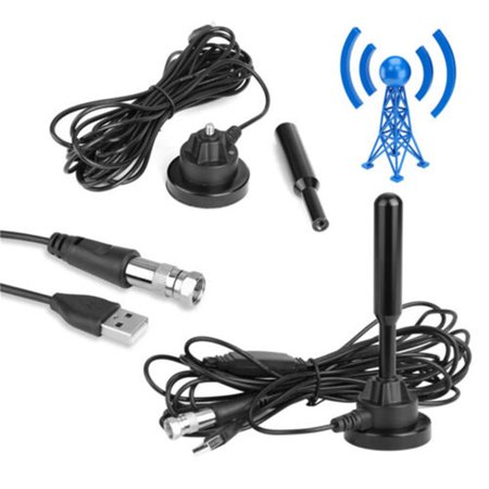 DVB-T Digital TV Antenna For Digital TV and Radio with Magnetic (Best All Band Hf Wire Antenna)