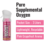 Boost Oxygen Portable Canned Oxygen, Pink Grapefruit, 3L