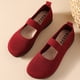 thumbnail image 4 of Zapatos para mujer, planos multicolores con punta redonda, zapatillas suaves, informales, para correr, botas vaqueras, 4 of 6