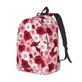 thumbnail image 2 of Balery Rose Vintage Canvas Backpack for Men and Women - Large Capacity, Durable Travel Laptop Bag for School, Work, Hiking, and Outdoor Activities, 2 of 7