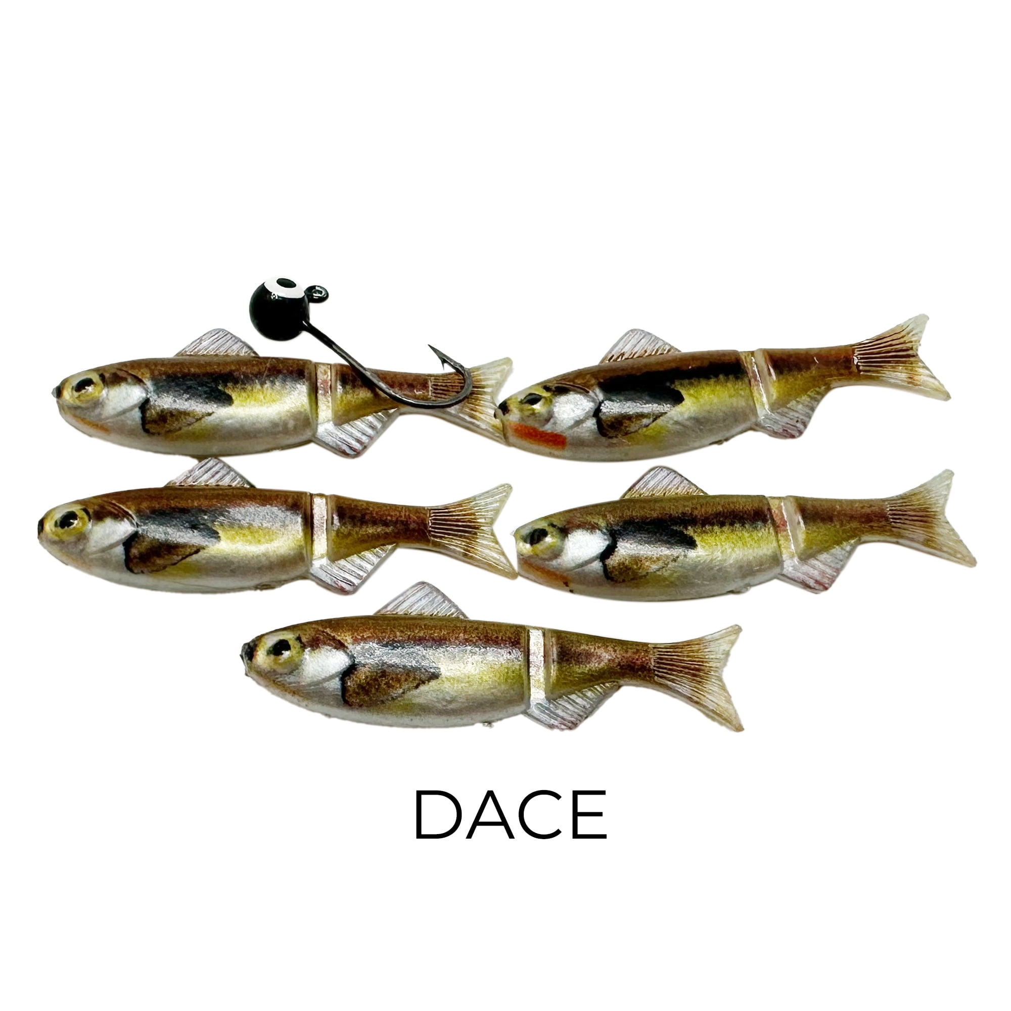 Reno Bait Company Keystone Jig Minnow Kit 1/16 oz with 8 Patterns, 40-Piece
