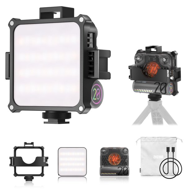 Lámpara de vídeo ZHIYUN FIVERAY M20 Bicolor 20W con 9 efectos de luz