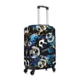 thumbnail image 3 of Bixox Washable Football Printed Luggage Cover, Fashion Suitcase Protector Fits for X-Large luggage, 3 of 8