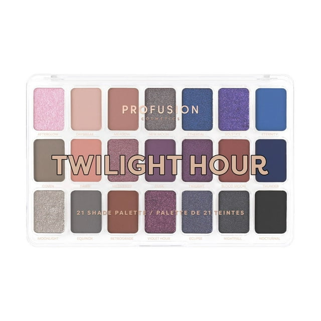 Profusion Cosmetics | Twilight 21 Shade Eyeshadow Palette