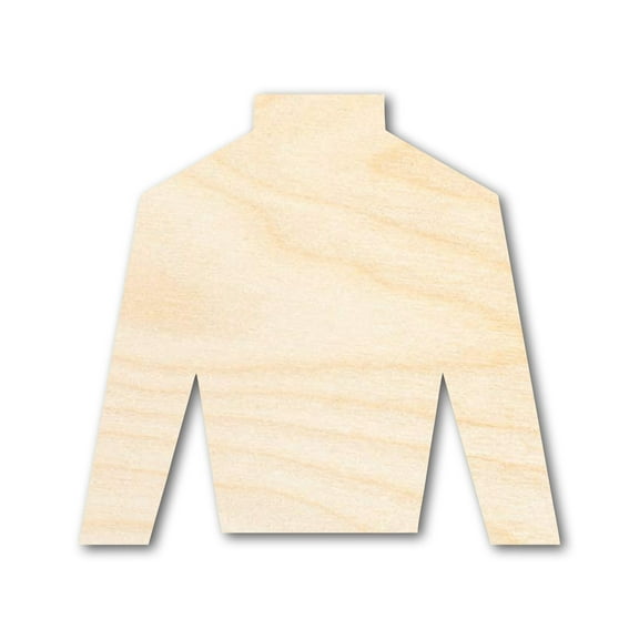 Unfinished Jockey Silk Shape 10" / 1/2"