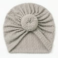 thumbnail image 2 of QHFBli Baby Turban Hats Bow Baby Beanie Breathable Toddler Cap for Baby Girls One Size, 2 of 3