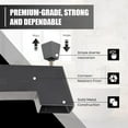 thumbnail image 5 of SUPPLYGIANT™ Tub Spout with Diverter 6" Square Bathtub Faucet with Decorative Matte Black Finish, 5 of 7