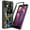 WIMD Black Marble, variant on Alcatel 3V 2019 Case, KAESAR Hybrid Bling Glitter Sparkle White Marble Graphic Fashion Cute Colorful Silicone Skin Cover Armor Case for Alcatel 3V 2019