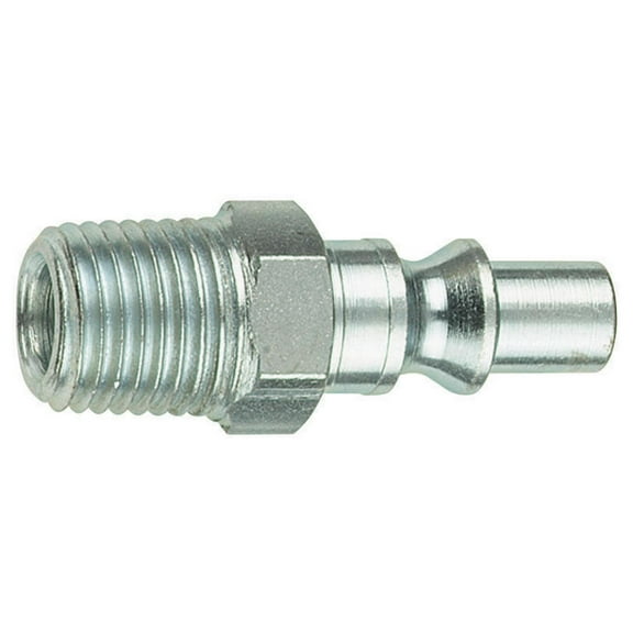 Tru-Flate 12-325 Air Line Plug, 1/4 in, MNPT, 300 psi
